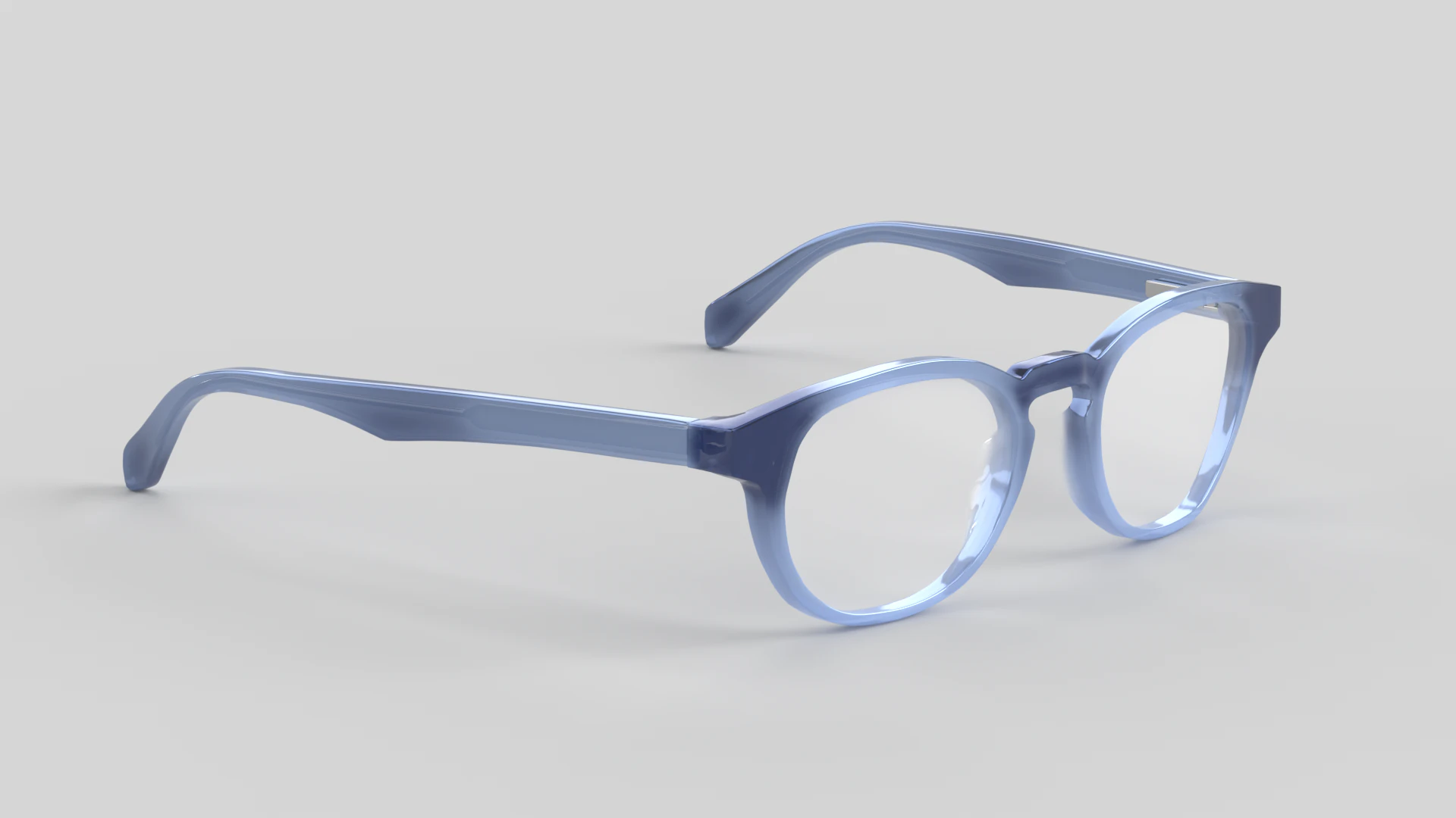 Clearly Eyewear Glasses 3D Model .c4d .max .obj .3ds .fbx .stl .blend 