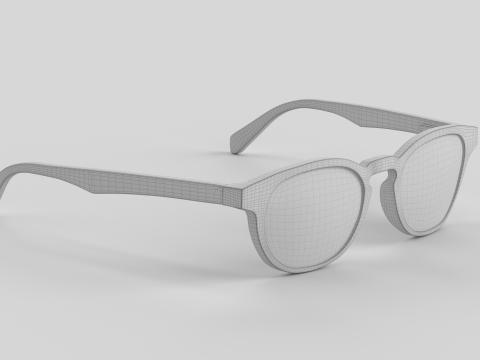 Clearly Eyewear Glasses 3Dモデル