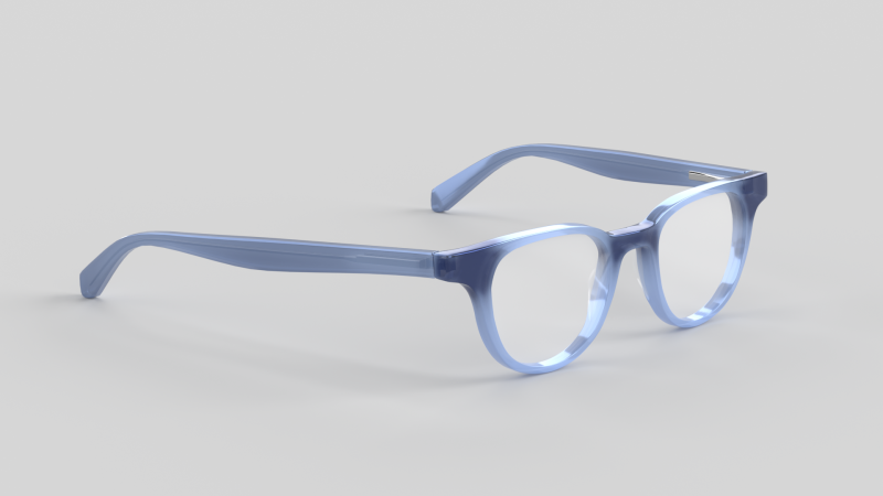 Eleanor Eyewear Glasses 3D Модель .c4d .max .obj .3ds .fbx .stl .blend 