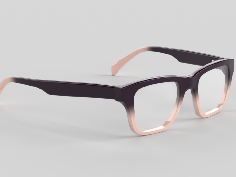 Kvetcher Eyewear Glasses 3D मॉडल