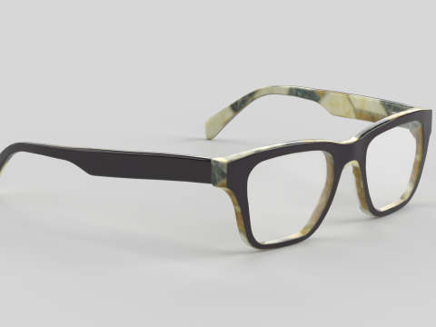 Kvetcher Eyewear Glasses 3D मॉडल