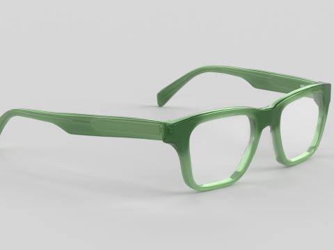 Kvetcher Eyewear Glasses 3D मॉडल