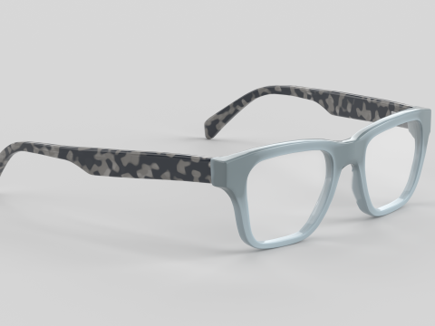Kvetcher Eyewear Glasses 3D मॉडल