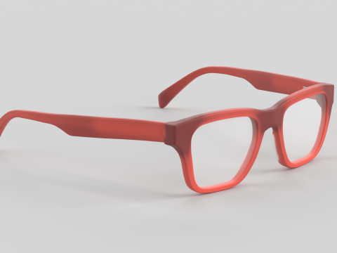 Kvetcher Eyewear Glasses 3D मॉडल