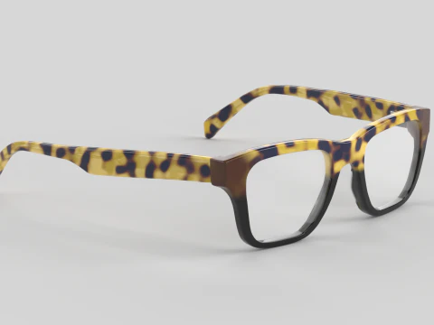 Kvetcher Eyewear Glasses 3D Model