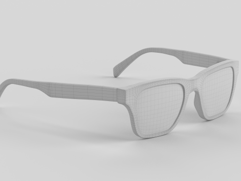 Kvetcher Eyewear Glasses 3D मॉडल