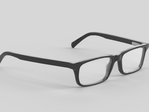 Cruncher Eyewear Glasses 3D Модель