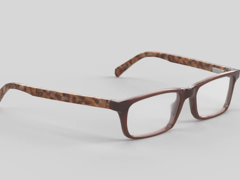 Cruncher Eyewear Glasses 3D Model