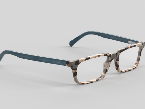 Cruncher Eyewear Glasses 3D Модель