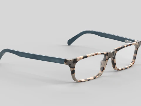 Cruncher Eyewear Glasses 3D Model