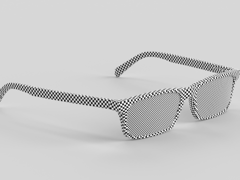 Cruncher Eyewear Glasses 3D Модель