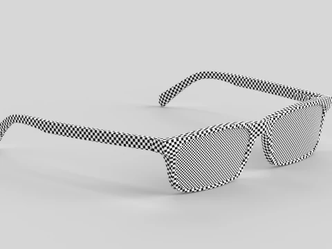 Cruncher Eyewear Glasses 3D Model