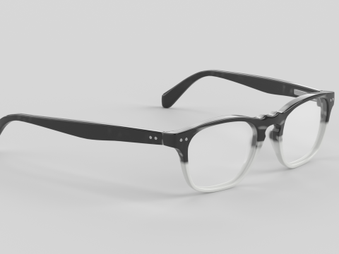 Old Sport Eyewear Glasses 3D Model