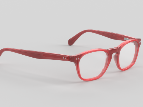 Old Sport Eyewear Glasses 3D Model
