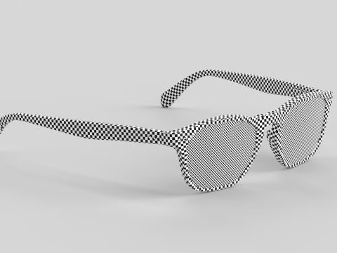 Old Sport Eyewear Glasses 3D Model