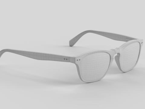 Old Sport Eyewear Glasses 3D Model