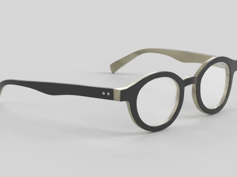TV Party Eyewear Glasses 3D Model