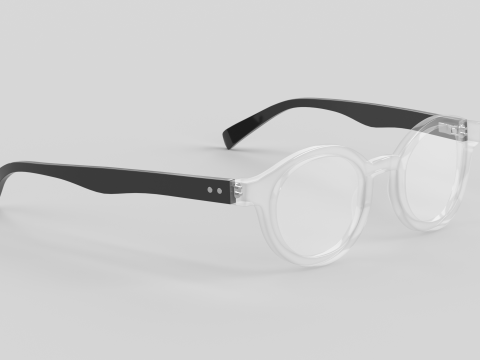 TV Party Eyewear Glasses 3D Modell