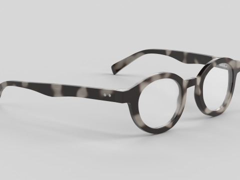 TV Party Eyewear Glasses 3D Modell