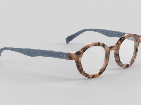 TV Party Eyewear Glasses 3D Modell