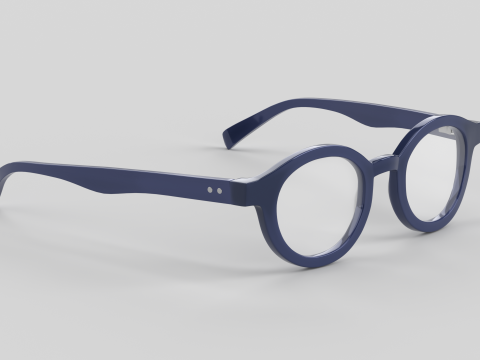 TV Party Eyewear Glasses 3D Modell