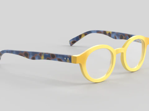 TV Party Eyewear Glasses 3D Model