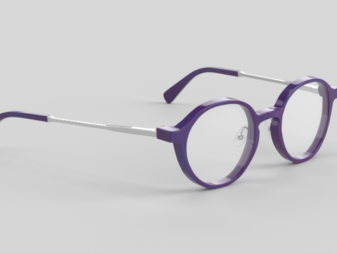 Golden Age Eyewear Glasses Modello 3D