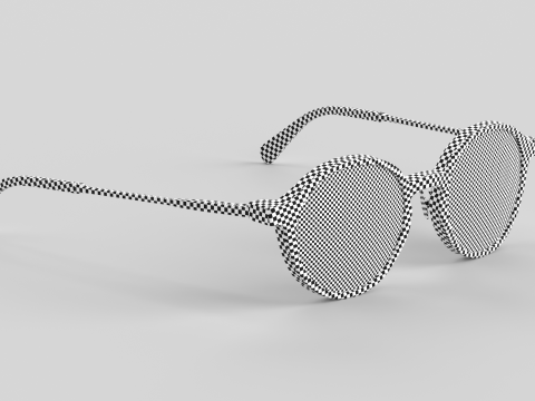 Golden Age Eyewear Glasses Modello 3D