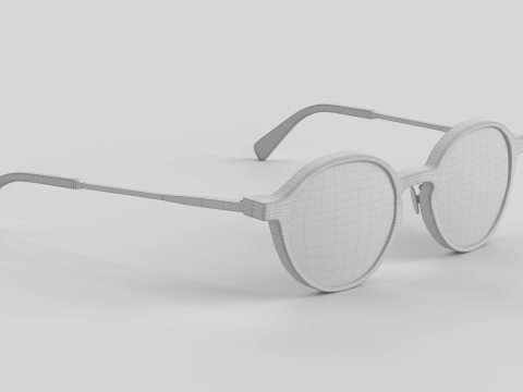 Golden Age Eyewear Glasses Modello 3D