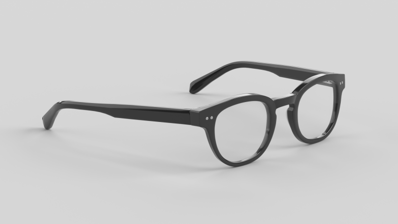 Waylaid Eyewear Glasses 3D Модель .c4d .max .obj .3ds .fbx .stl .blend