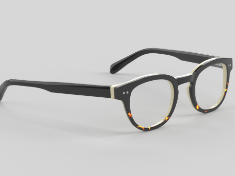 Waylaid Eyewear Glasses 3D Модель