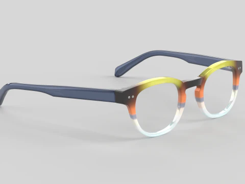 Waylaid Eyewear Glasses 3D Model
