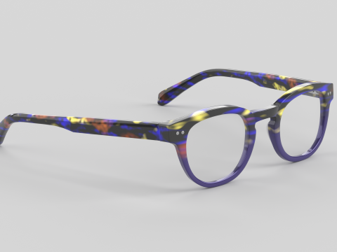 Waylaid Eyewear Glasses 3D Модель