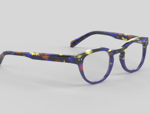 Waylaid Eyewear Glasses 3D Model