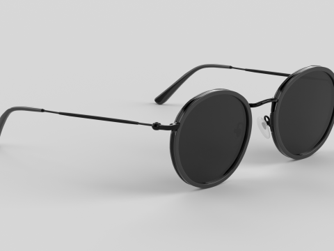 Amsterdam Eyewear Glasses 3Dモデル