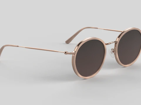 Amsterdam Eyewear Glasses 3D Model