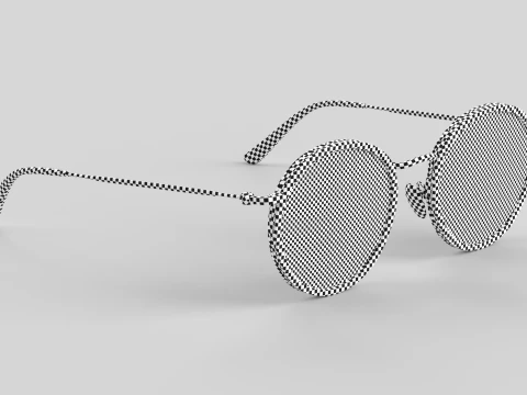Amsterdam Eyewear Glasses 3D Model