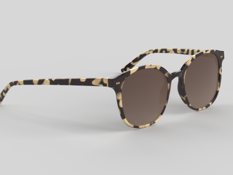 Nairobi Eyewear Glasses 3D मॉडल