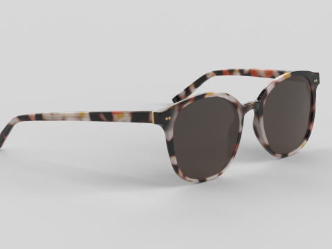 Nairobi Eyewear Glasses 3D मॉडल