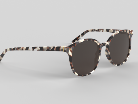 Nairobi Eyewear Glasses 3D मॉडल