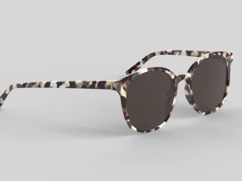 Nairobi Eyewear Glasses 3D Model