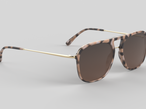 Zurich Eyewear Glasses Modelo 3D
