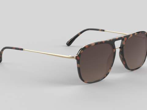 Zurich Eyewear Glasses Modelo 3D