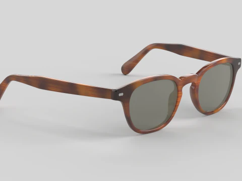 Paloma Eyewear Glasses 3D Model