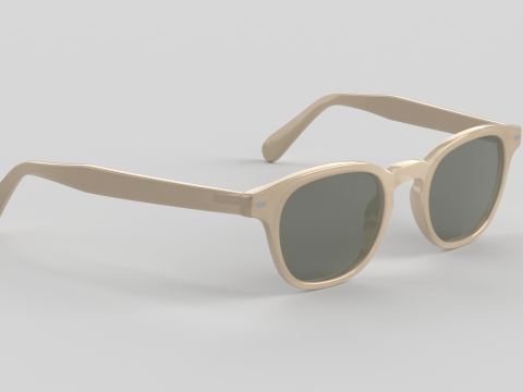 Paloma Eyewear Glasses 3D मॉडल