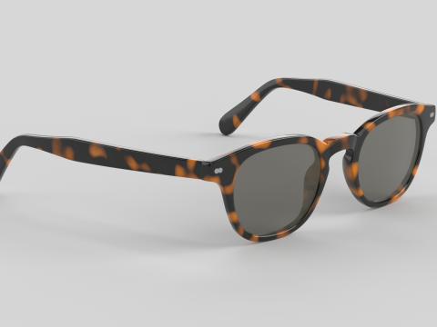 Paloma Eyewear Glasses 3D मॉडल