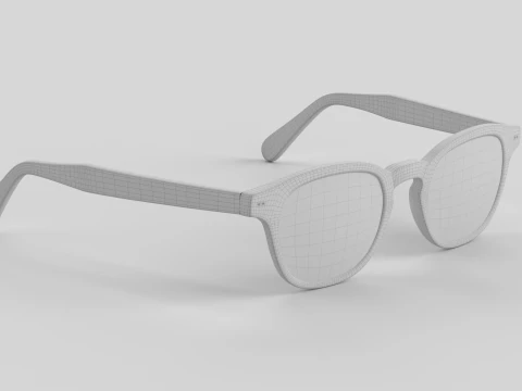 Paloma Eyewear Glasses 3D Model