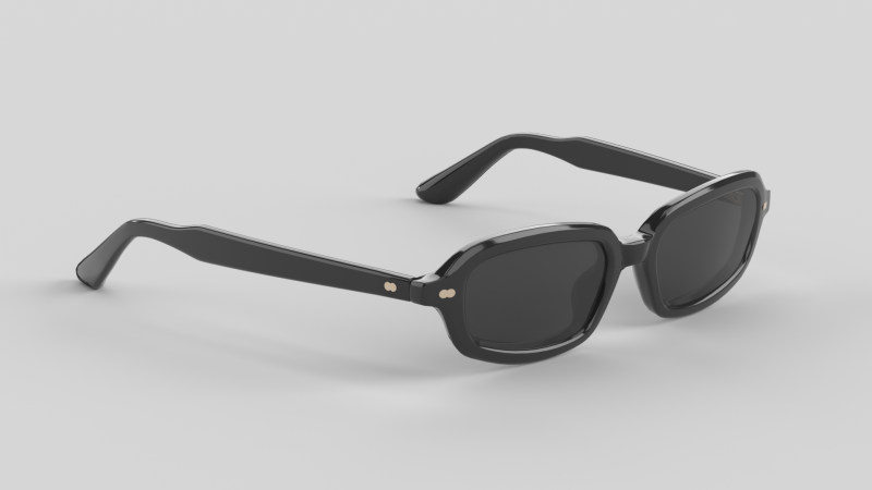 Malibu Eyewear Glasses Modello 3D .c4d .max .obj .3ds .fbx .stl .blend