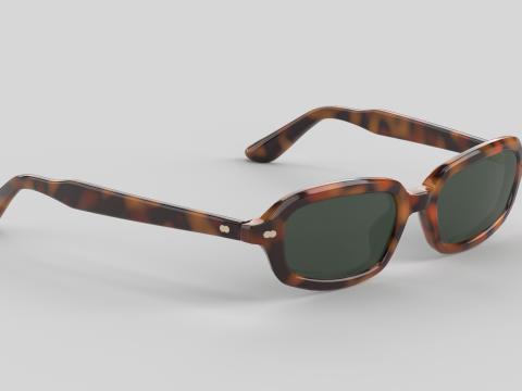 Malibu Eyewear Glasses Modello 3D