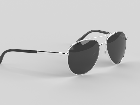 Crux Eyewear Glasses 3D Model